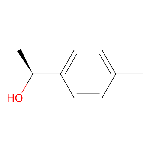 1-p-Tolylethanol, (-)- structure