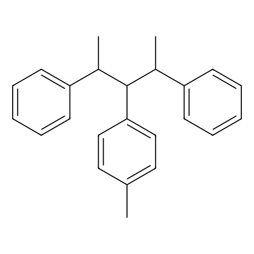 Bis(1-phenylethyl)xylene structure