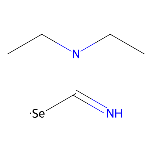 Selenourea, N,N-diethyl- structure