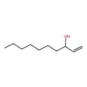 1-Decen-3-ol structure