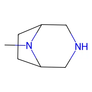 8-Methyl-3,8-diazabicyclo[3.2.1]octane structure