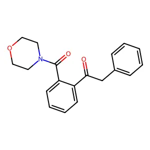 4-(2-(Phenylacetyl)benzoyl)morpholine structure