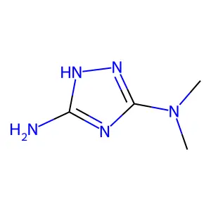 1H-1,2,4-Triazole-3,5-diamine, N,N-dimethyl- structure