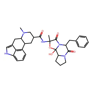 二氢麦角胺 structure