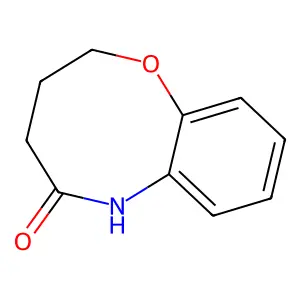 2H-1,6-Benzoxazocin-5(6H)-one, 3,4-dihydro- structure