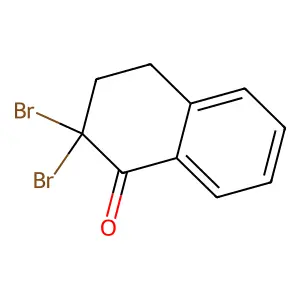 2,2-Dibromo-3,4-dihydronaphthalen-1(2H)-one structure
