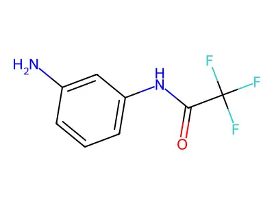 N-(3-aminophenyl)-2,2,2-trifluoroacetamide structure
