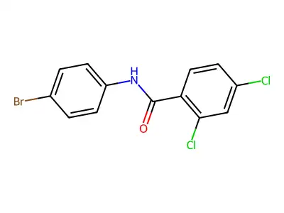 4'-Bromo-2,4-dichlorobenzanilide structure