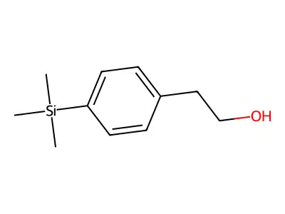 2-[4-(Trimethylsilyl)phenyl]ethan-1-ol structure