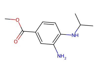 Methyl 3-Amino-4-(Isopropylamino)Benzoate structure