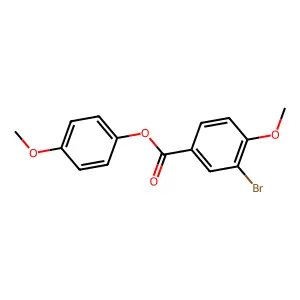 4-Methoxyphenyl 3-bromo-4-methoxybenzoate structure
