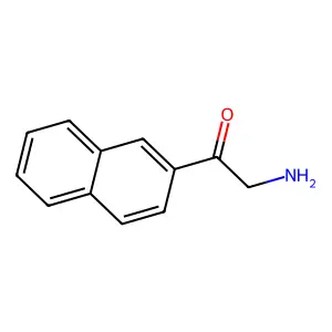 2-(Aminoacetyl)naphthalene structure