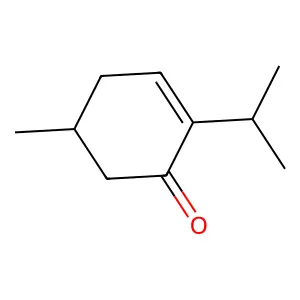 2-Cyclohexen-1-one, 5-methyl-2-(1-methylethyl)- structure