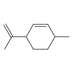 (3R-trans)-3-Methyl-6-(1-methylvinyl)cyclohexene structure
