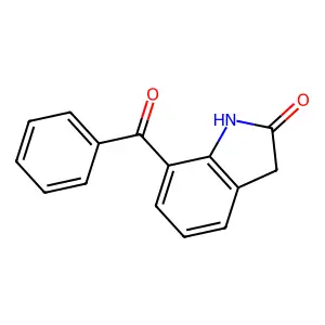 7-Benzoyl-2-oxindole structure