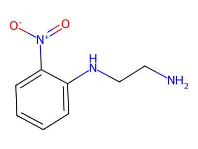 N-(2-aminoethyl)-2-nitroaniline structure