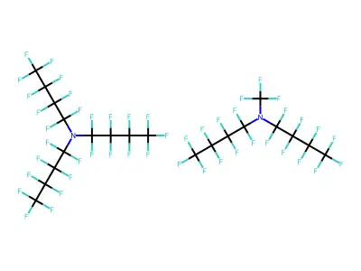 Fluorinert FC-40 structure