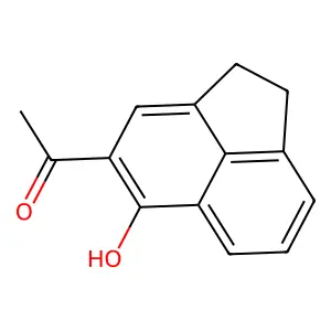 1-(5-Hydroxy-1,2-dihydroacenaphthylen-4-yl)ethan-1-one structure
