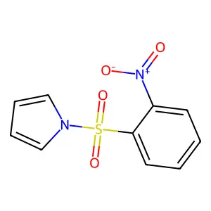1-[(2-Nitrophenyl)sulfonyl]-1H-pyrrole structure