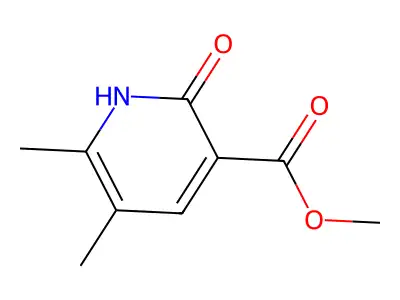 Methyl 5,6-dimethyl-2-oxo-1,2-dihydropyridine-3-carboxylate structure