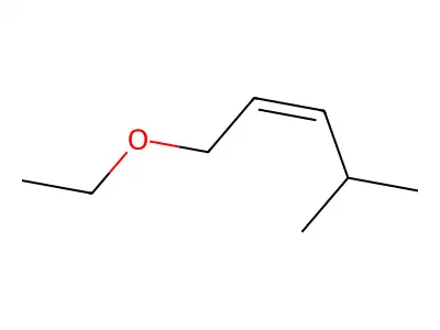 2-Pentene, 1-ethoxy-4-methyl-, (Z)- structure