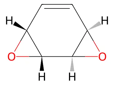 3,8-Dioxatricyclo(5.1.0.0(sup 2,4))oct-4-ene, anti- structure