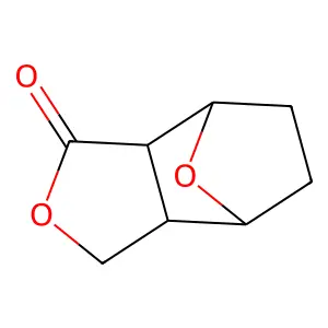 4,7-Epoxyisobenzofuran-1(3H)-one, hexahydro-, (3a-alpha,4-beta,7-beta,7a-alpha)- structure