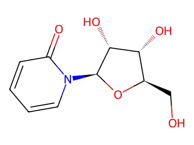 3-Deaza-4-deoxyuridine structure