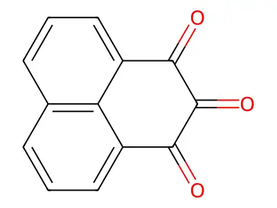 1H-Phenalene-1,2,3-trione structure
