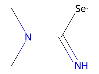 1,1-Dimethylisoselenourea structure