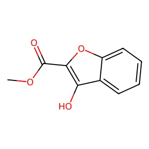 Methyl 3-hydroxybenzofuran-2-carboxylate structure