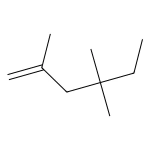 2,4,4-Trimethyl-1-hexene structure