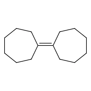 Cycloheptane, cycloheptylidene- structure