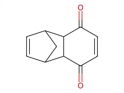(2R,7S)-tricyclo[6.2.1.02,7]undeca-4,9-diene-3,6-dione structure