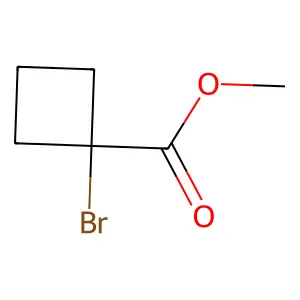 Methyl 1-bromocyclobutane-1-carboxylate structure