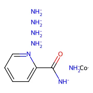 Azanide;cobalt;pyridine-2-carbonylazanide structure