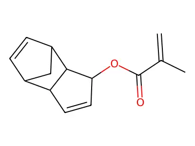 Dicyclopentenyl acrylate structure