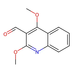 2,4-Dimethoxyquinoline-3-carbaldehyde structure