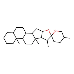 Spirostan non-stereo structure