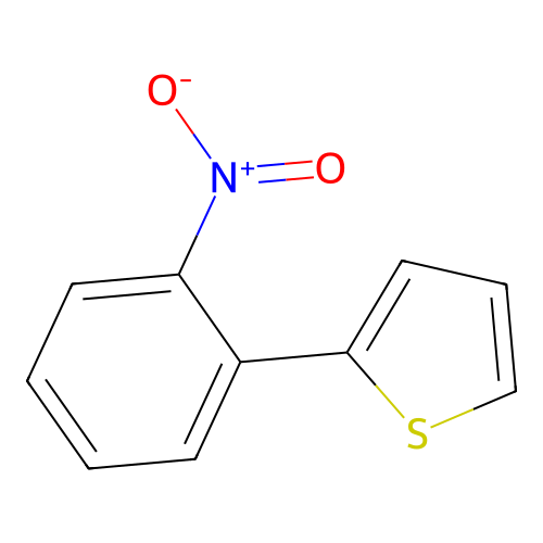 2-(2-Nitrophenyl)thiophene structure