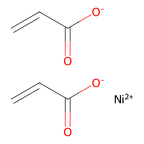 Nickel acrylate structure