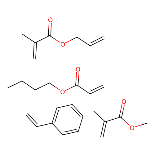 (C8-H8.C7-H12-O2.C7-H10-O2.C5-H8-O2)x- structure