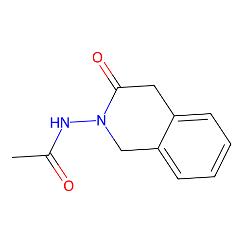 Acetamide, N-(3-oxo-1,2,3,4-tetrahydroisoquinolin-2-yl)- structure