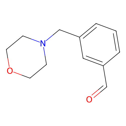 3-(Morpholinomethyl)benzaldehyde structure