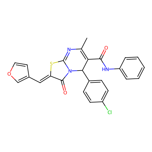 CAS 512812-09-8 - C25H18ClN3O3S structure