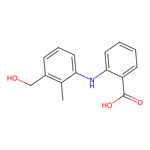 3-Hydroxymethyl Mefenamic Acid structure
