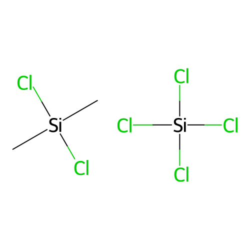 Dichloro(dimethyl)silane--tetrachlorosilane (1/1) structure