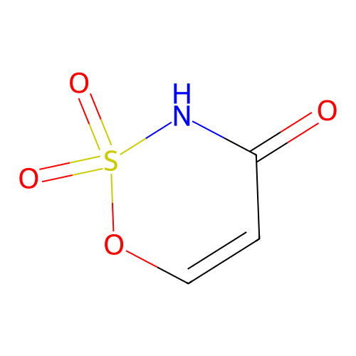 1,2,3-Oxathiazin-4(3H)-one, 2,2-dioxide structure