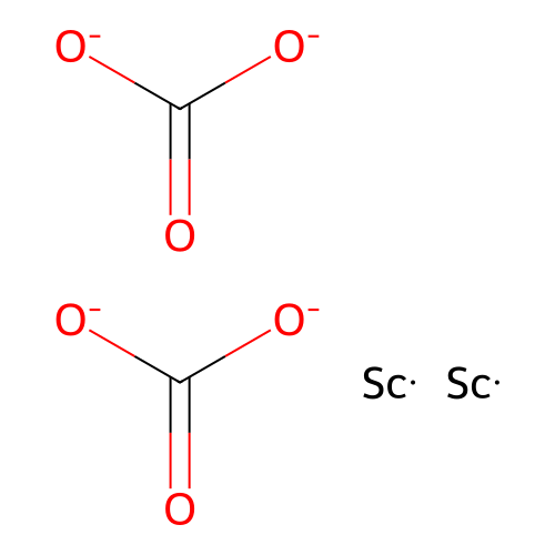 Discandium dicarbonate structure