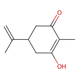 6-Hydroxycarvone structure